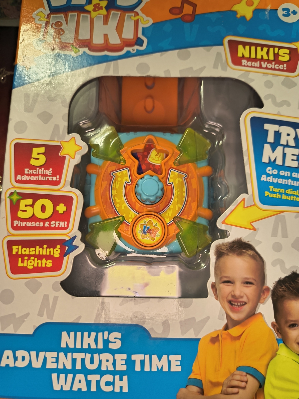 Adventure Time Watch - Orange & Green Kids Toy